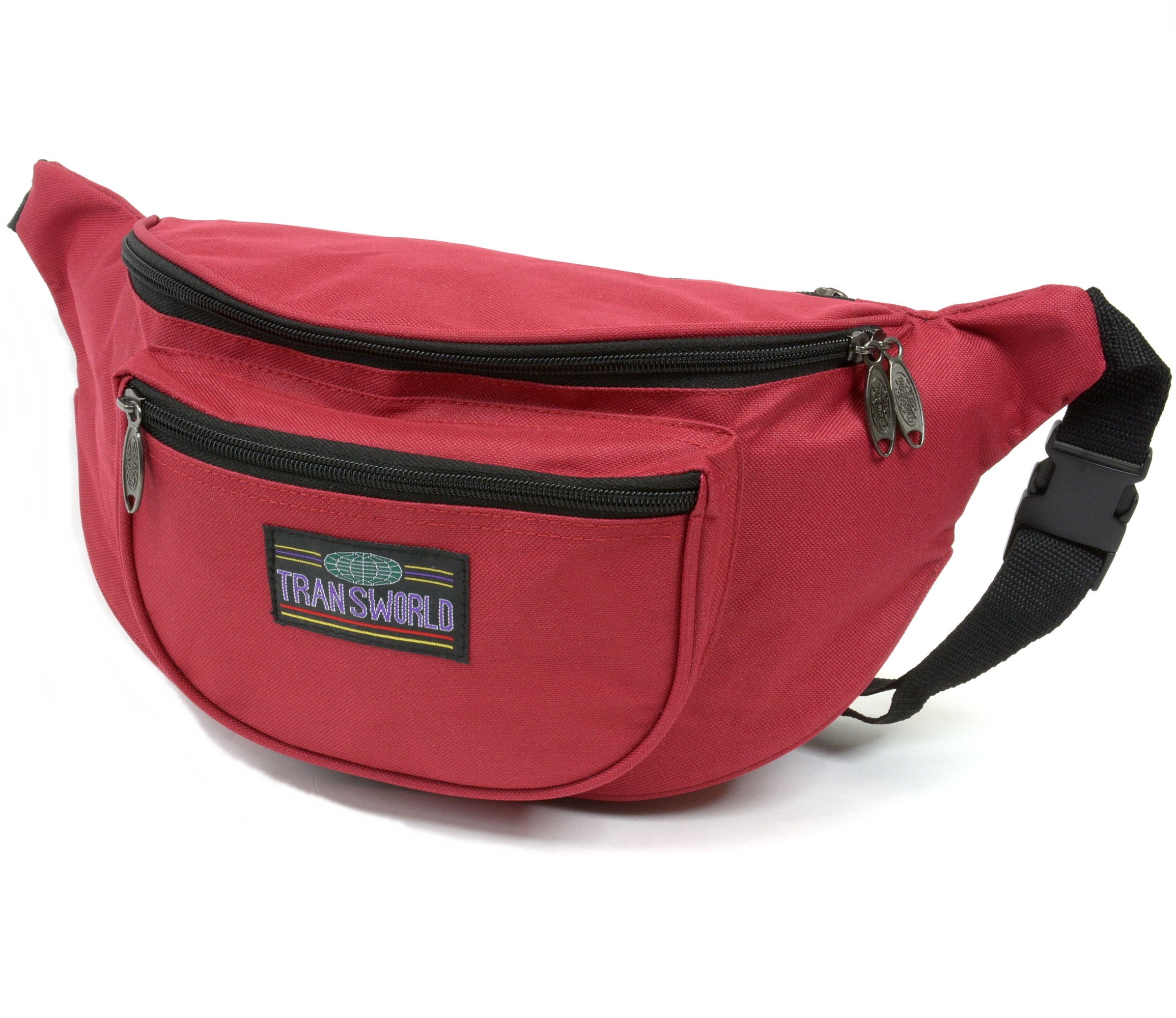 Canvas Fanny Pack Travel Clutch Waist Bag Large Purse Adjustable Strap